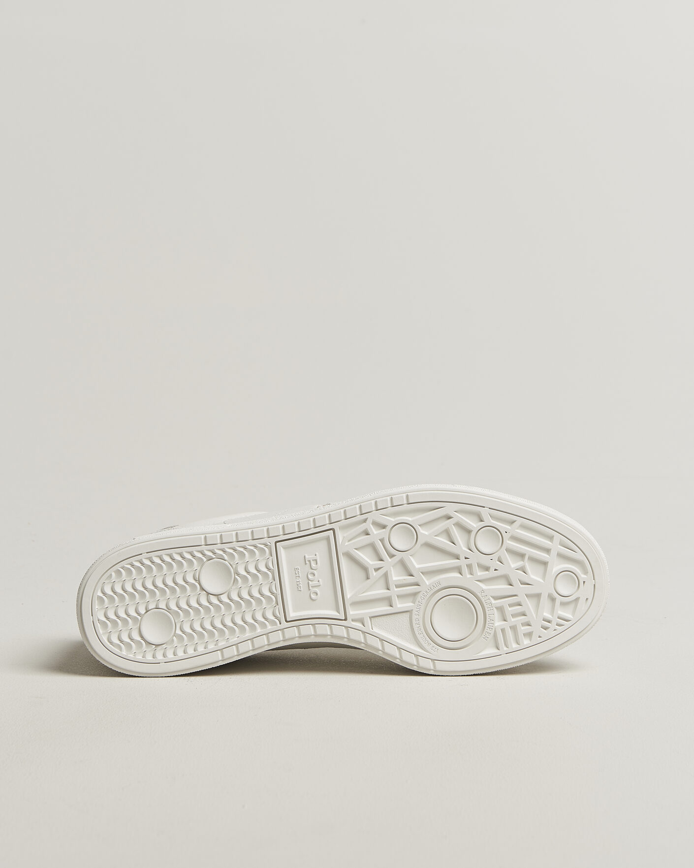 Men | Sneakers | Polo Ralph Lauren | Bedford Leather/Suede Sneakers Bianco