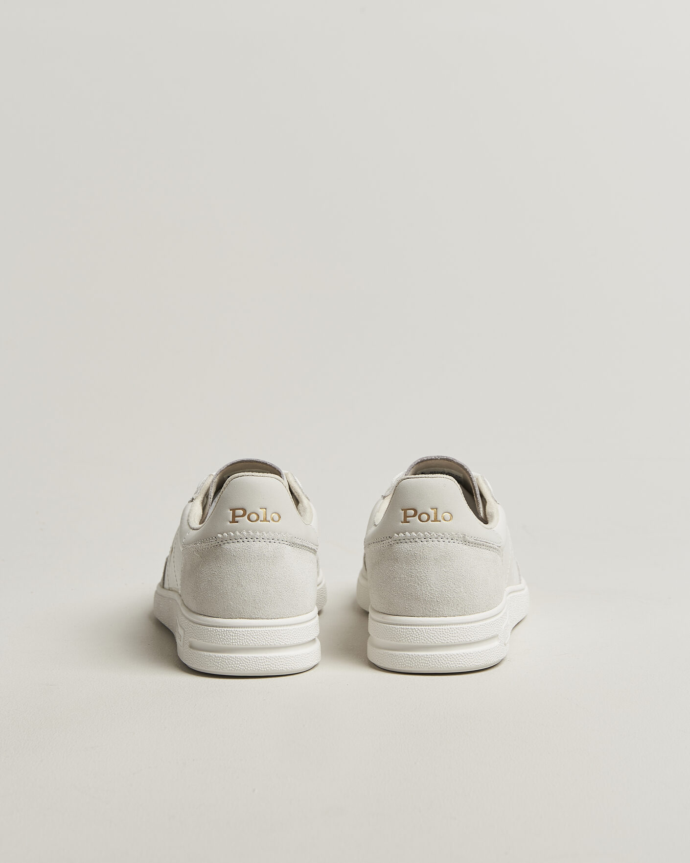 Men | Sneakers | Polo Ralph Lauren | Bedford Leather/Suede Sneakers Bianco