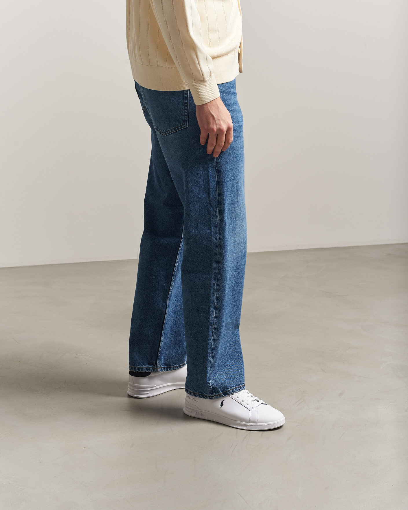 Men | Sneakers | Polo Ralph Lauren | Heritage Court II Sneakers White/Navy