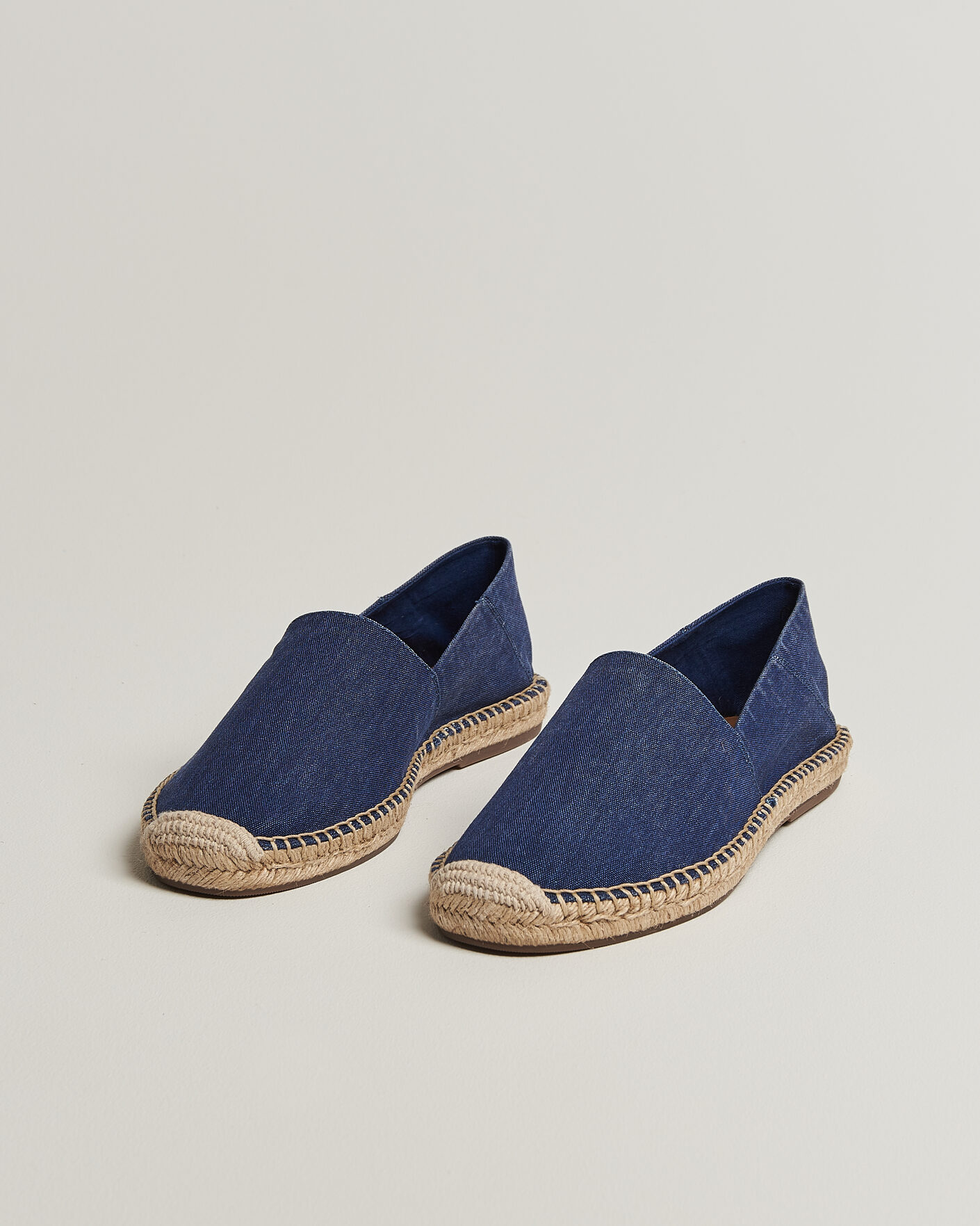 Men | Espadrilles | Polo Ralph Lauren | Cevio Washed Canvas Espadrilles Navy