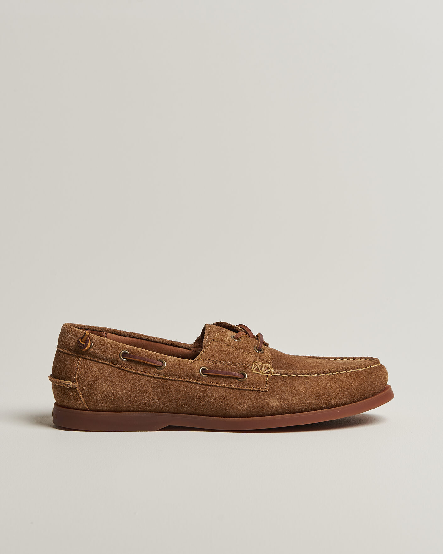 Men | Boat Shoes | Polo Ralph Lauren | Merton Suede Boat Shoe Desert Tan