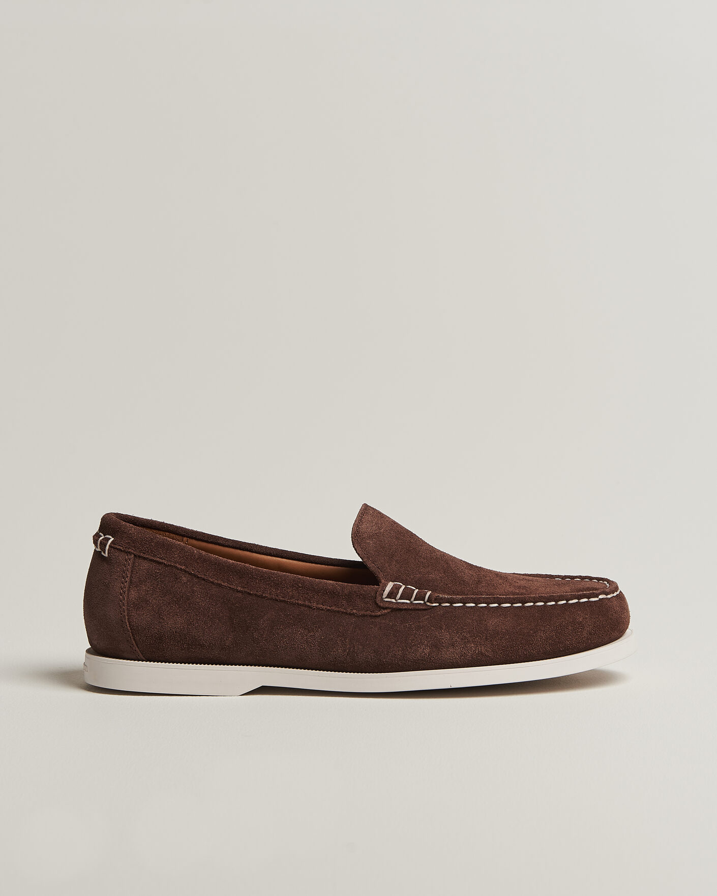 Men | Loafers | Polo Ralph Lauren | Merton Casual Suede Loafers Dark Brown