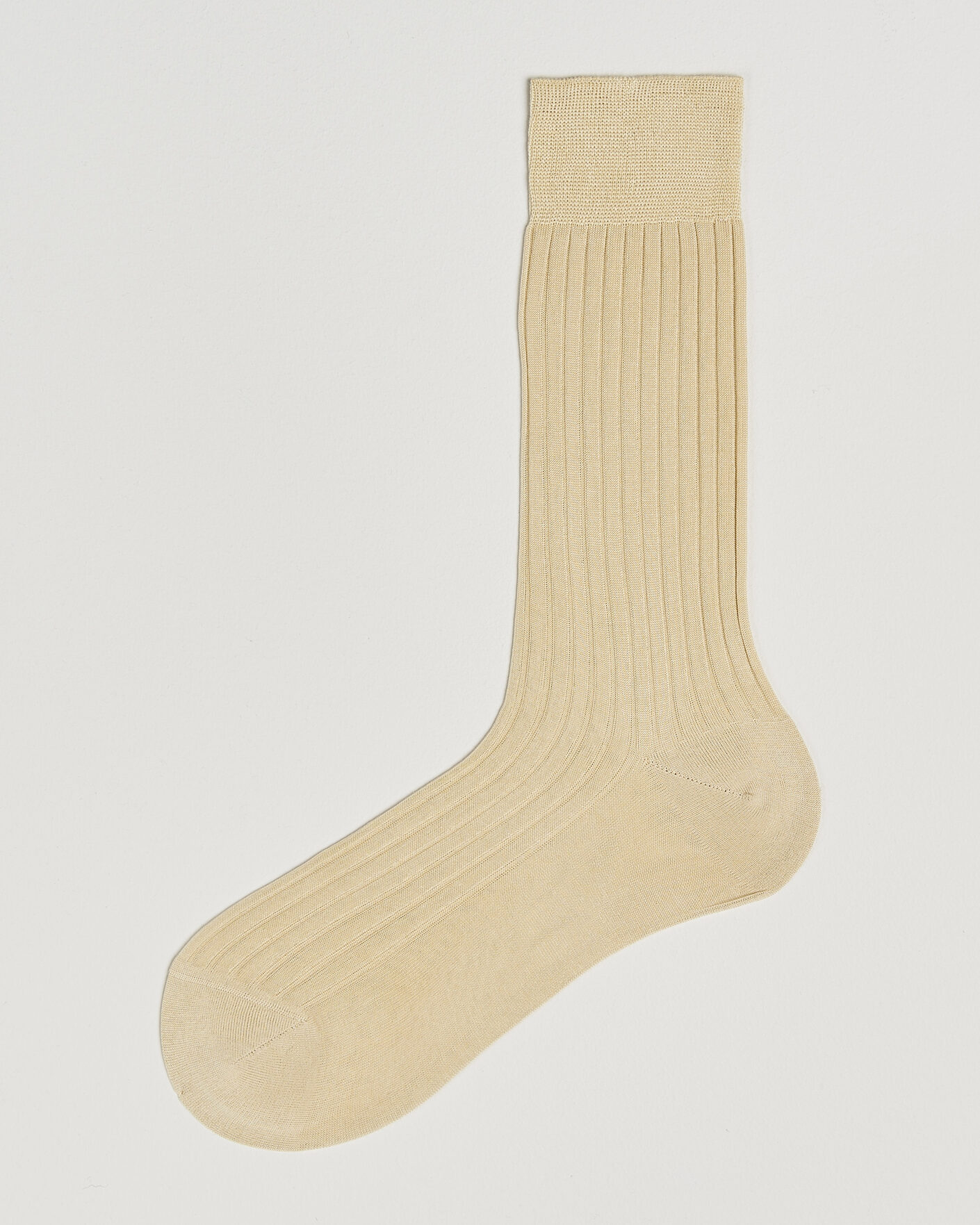 Men | Underwear & Socks | Bresciani | Cotton Ribbed Short Socks Beige