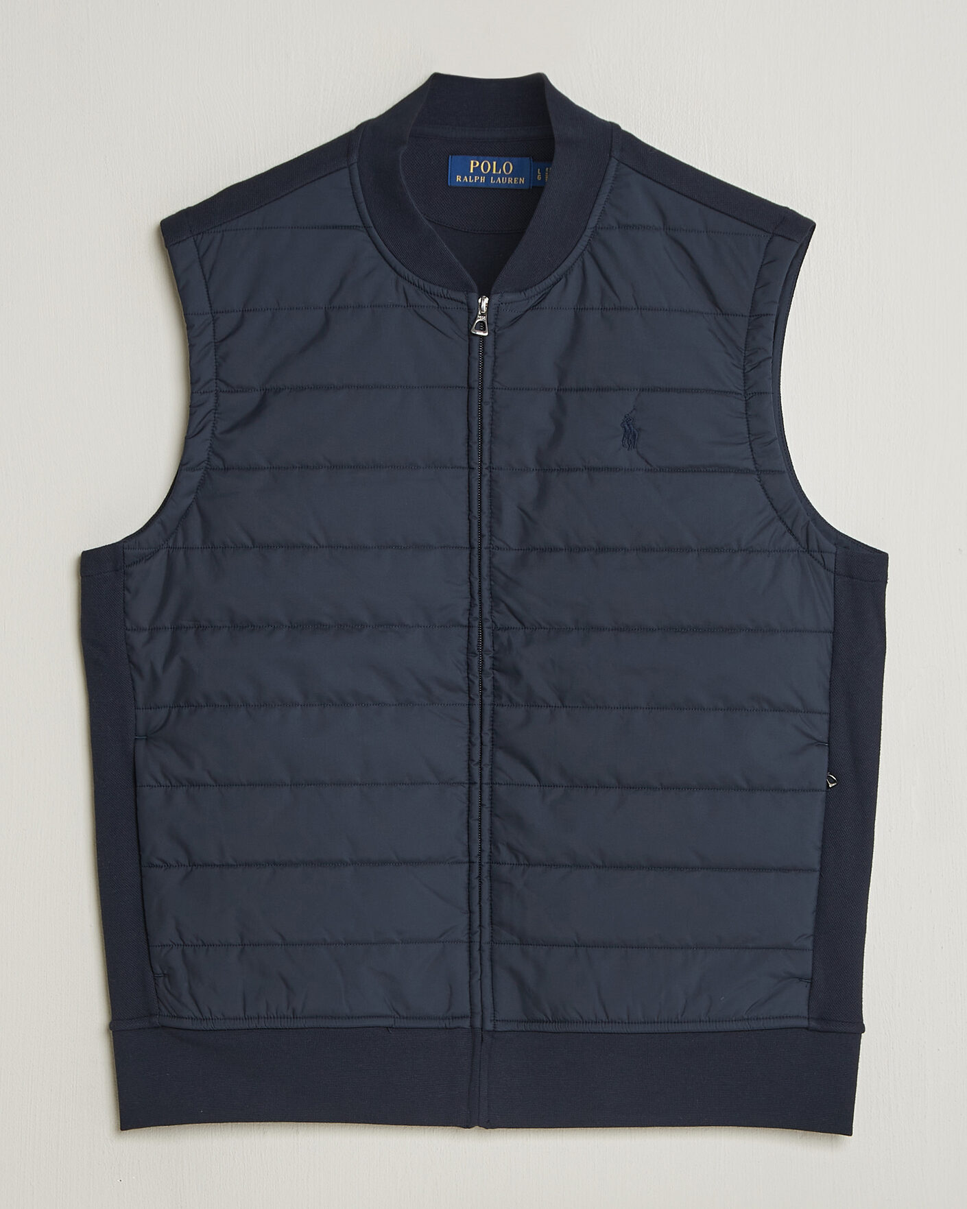 Men | Gilets | Polo Ralph Lauren | Double Knitted Jaquard Vest Aviator Navy