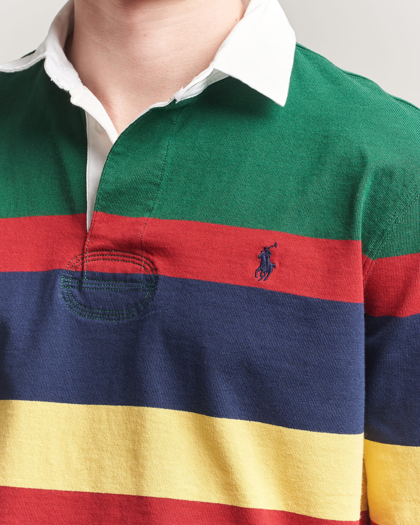 Men | Sweaters & Knitwear | Polo Ralph Lauren | Jersey Striped Rugger New Forest Multi
