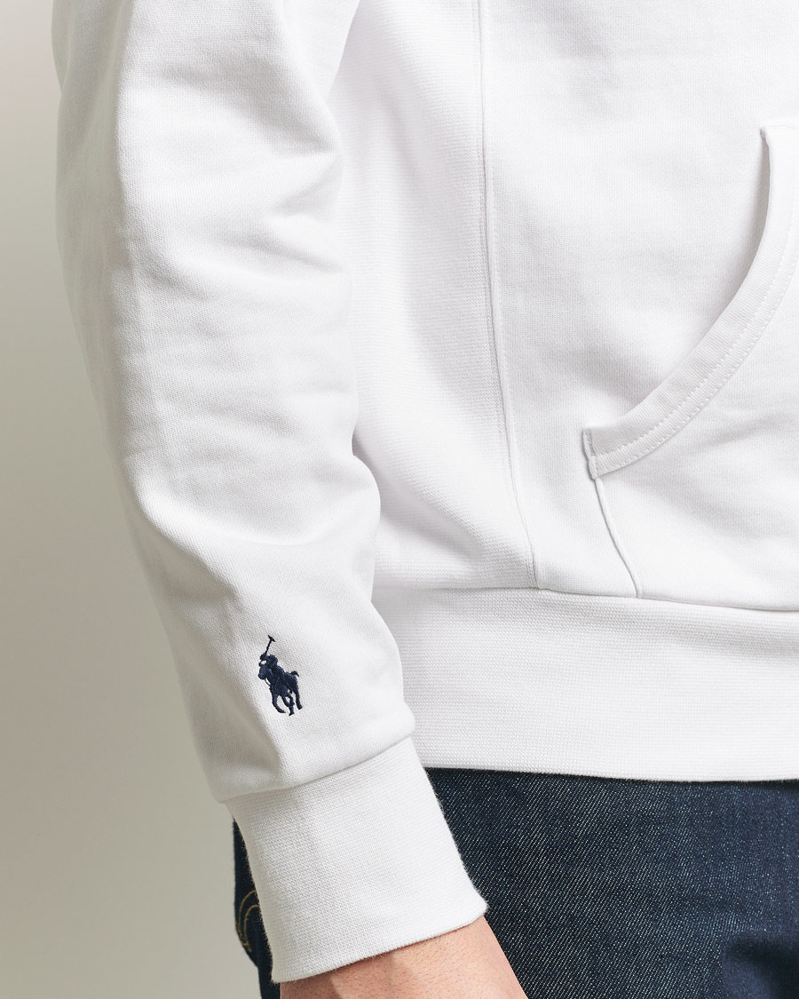 Men | Sweaters & Knitwear | Polo Ralph Lauren | Athletic Fleece Hoodie White
