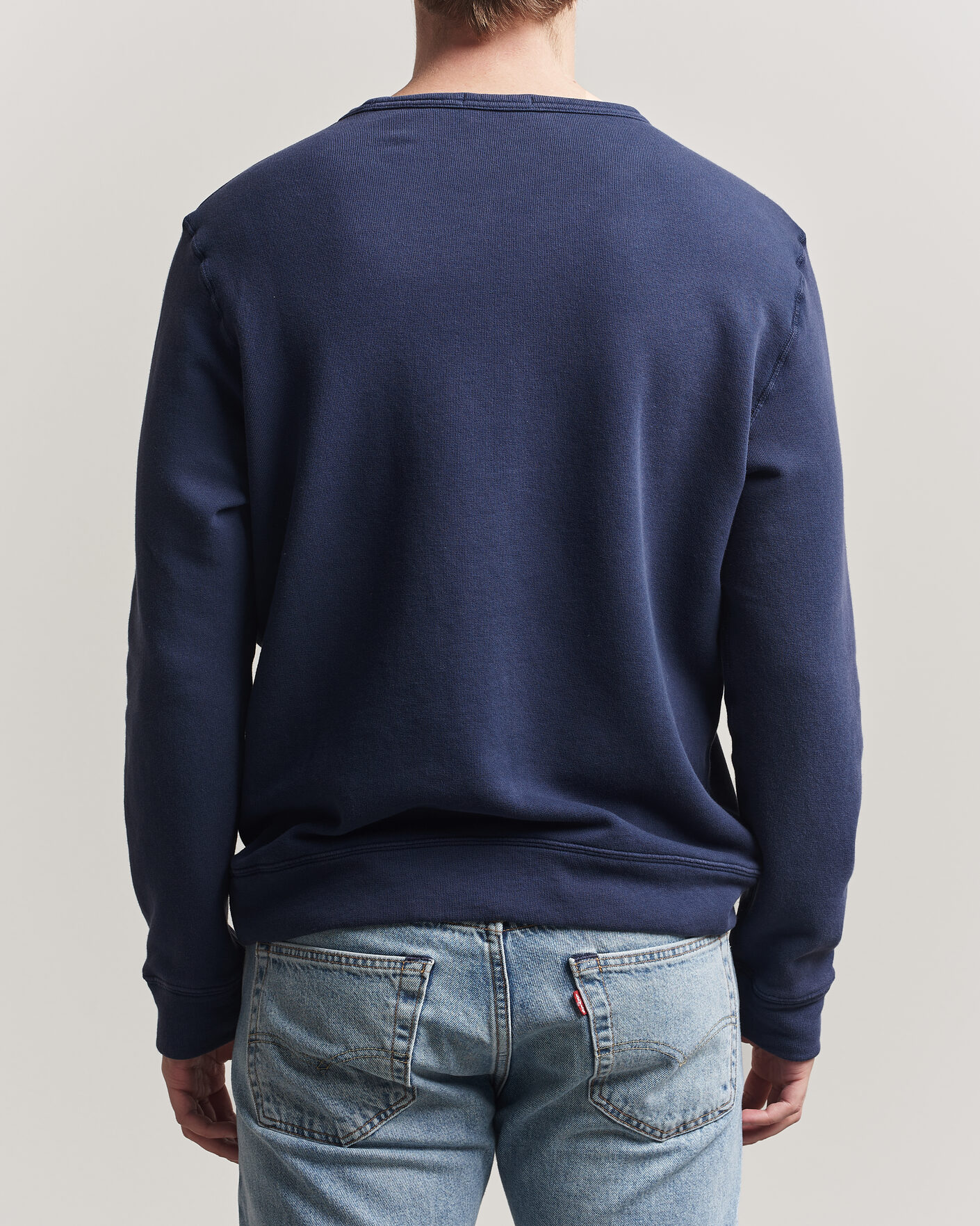 Men | Sweaters & Knitwear | Polo Ralph Lauren | Island Terry Sweatshirt Newport Navy