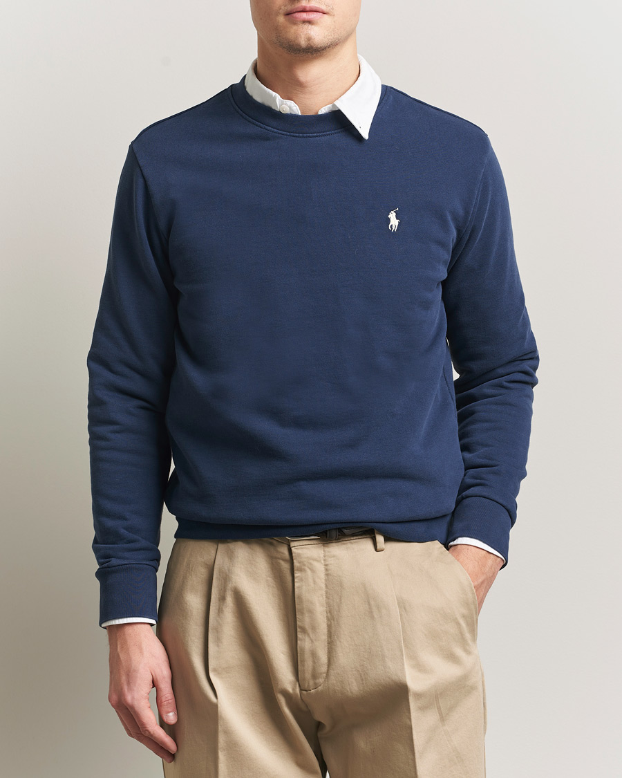 Polo Ralph Lauren ネイビー スウェット xs 厚手 Polo Ralph Lauren Loopback Terry Sweatshirt Cruise Navy at