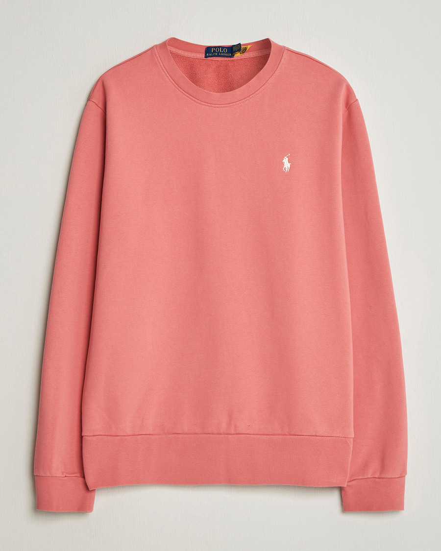 Men | Sweaters & Knitwear | Polo Ralph Lauren | Loopback Terry Sweatshirt Red Sky
