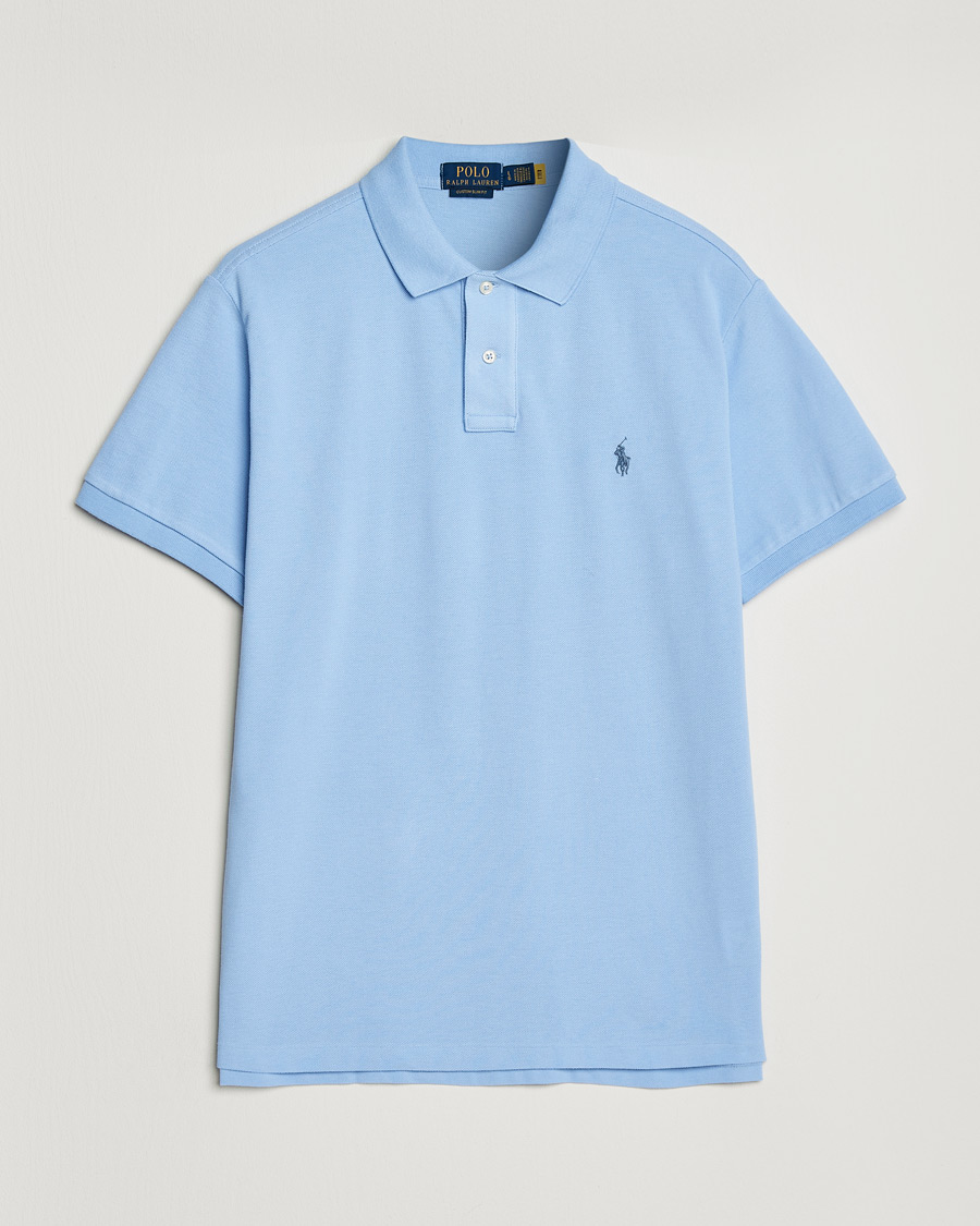 Men | Polo Shirts | Polo Ralph Lauren | Custom Slim Fit Polo Austin Blue