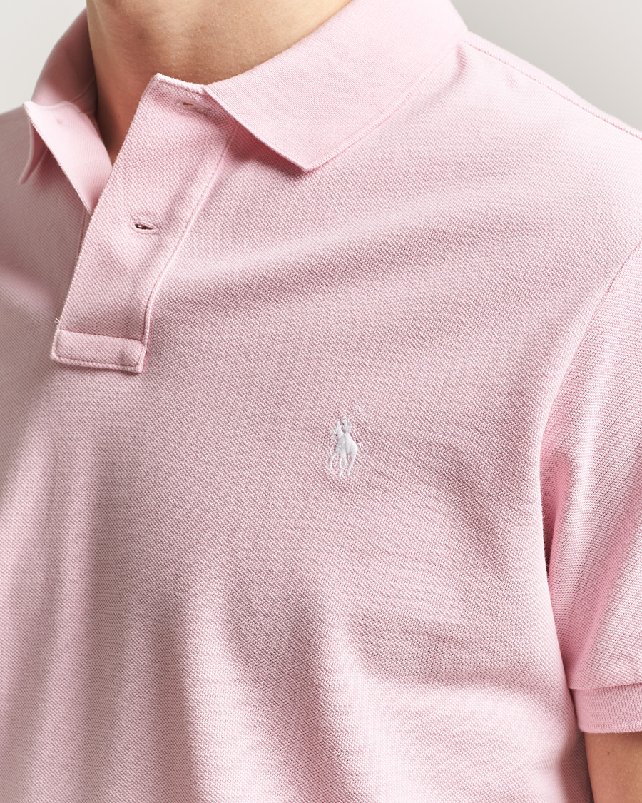 Men | Polo Shirts | Polo Ralph Lauren | Custom Slim Fit Polo Garden Pink