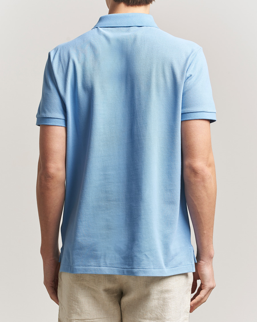 Men | Polo Shirts | Polo Ralph Lauren | Custom Slim Fit Polo Bristol Blue