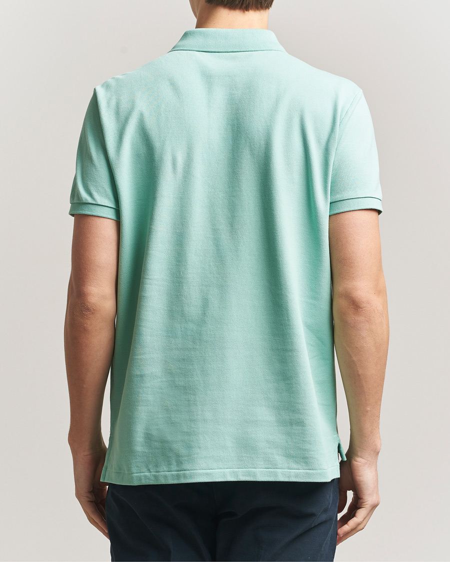 Men | Polo Shirts | Polo Ralph Lauren | Custom Slim Fit Polo Celadon