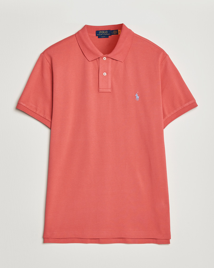 Men | Polo Shirts | Polo Ralph Lauren | Slim Fit Polo Red Sky