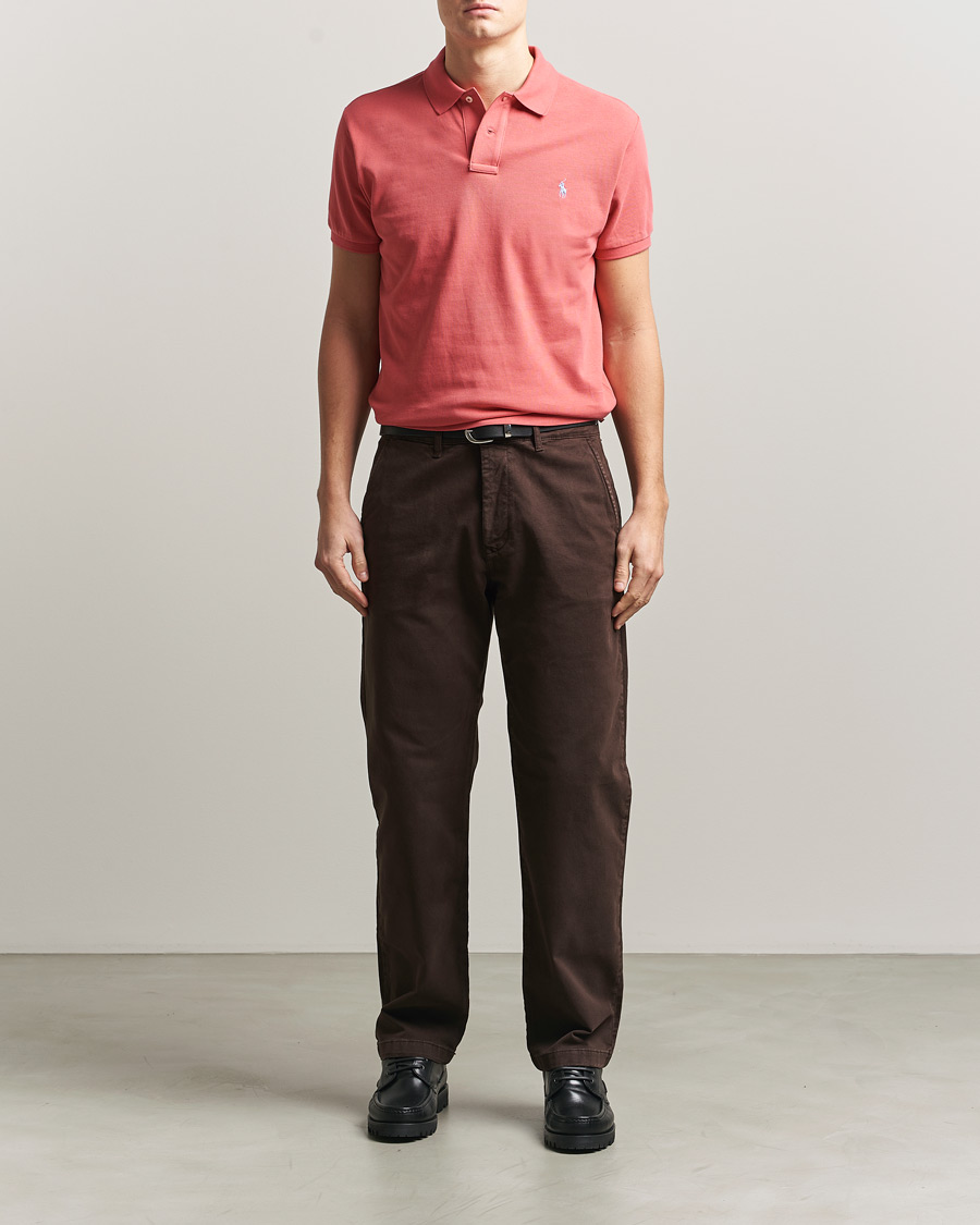 Men | Polo Shirts | Polo Ralph Lauren | Slim Fit Polo Red Sky