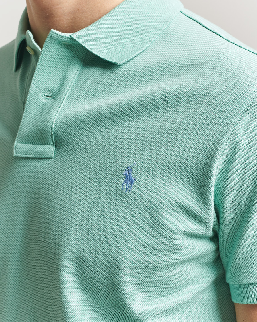 Men | Polo Shirts | Polo Ralph Lauren | Slim Fit Polo Celadon