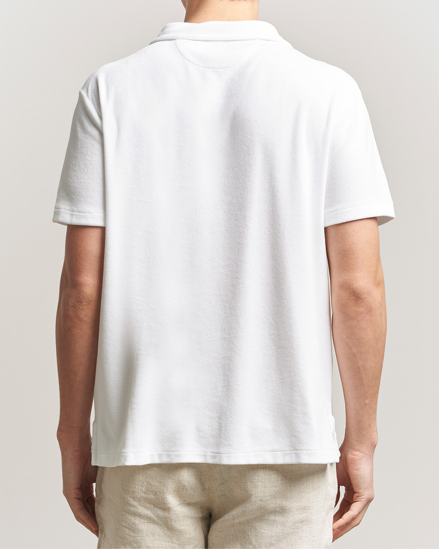 Men | Polo Shirts | Polo Ralph Lauren | Cotton Terry Polo White