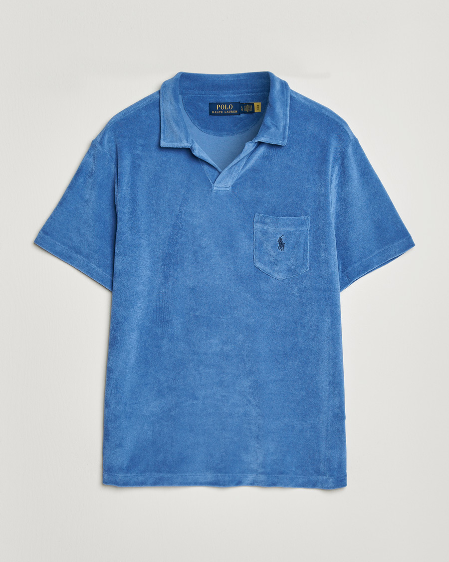 Men | Polo Shirts | Polo Ralph Lauren | Cotton Terry Polo Modern Royal