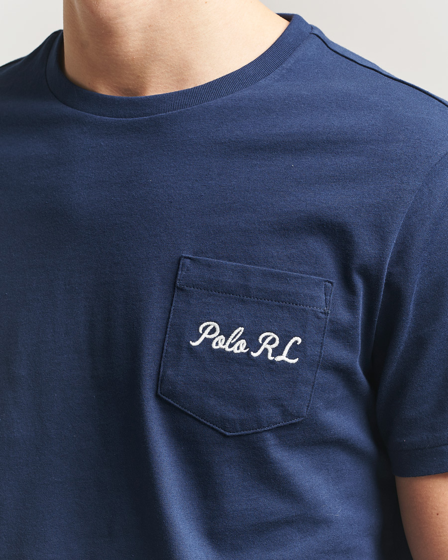 Men | T-Shirts | Polo Ralph Lauren | Jersey Bear T-Shirt Newport Navy