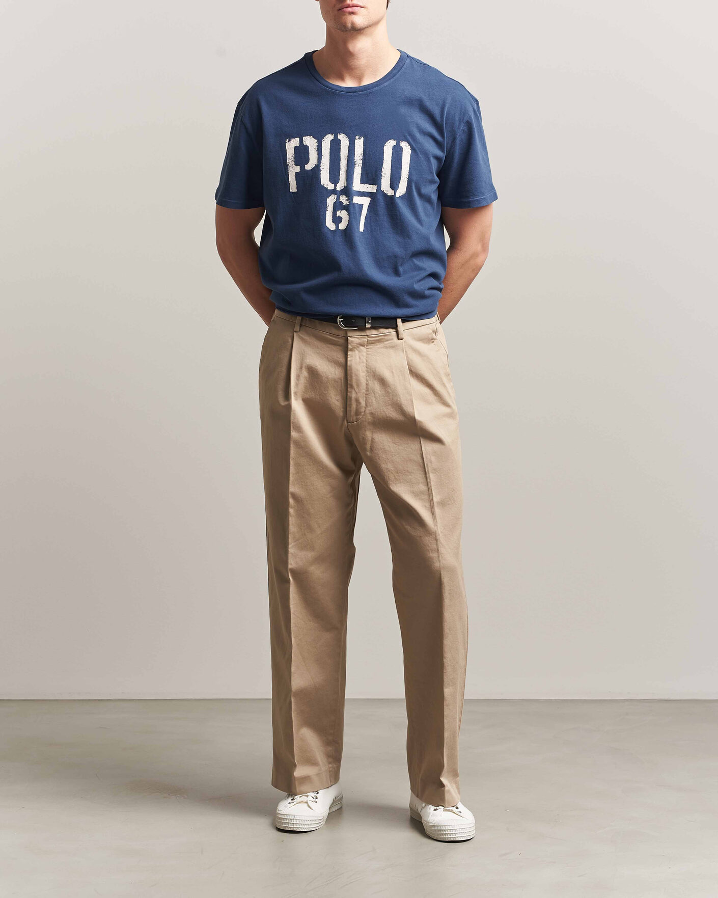 Men | T-Shirts | Polo Ralph Lauren | Jersey Logo T-Shirt Dark Cobalt