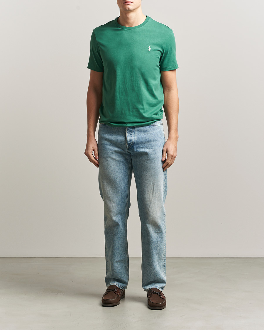 Men | T-Shirts | Polo Ralph Lauren | Crew Neck T-Shirt Antique Cream