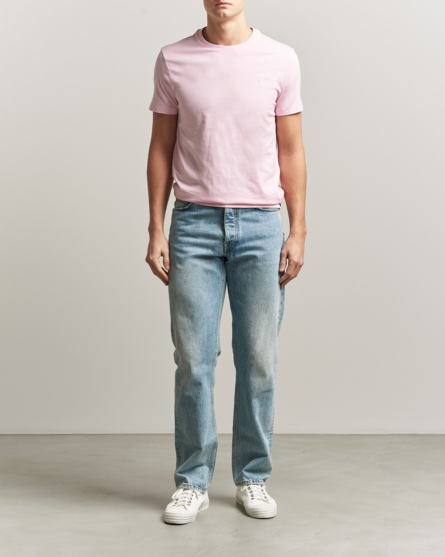 Men | T-Shirts | Polo Ralph Lauren | Crew Neck T-Shirt Garden Pink