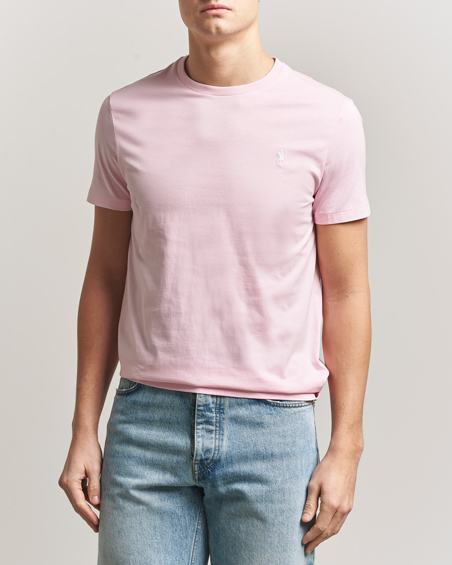 Men | T-Shirts | Polo Ralph Lauren | Crew Neck T-Shirt Garden Pink