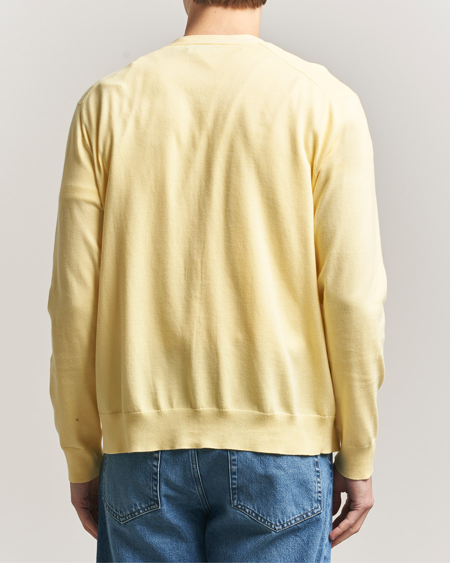 Polo Ralph Lauren Cotton Cardigan Wicket Yellow at CareOfCarl.com