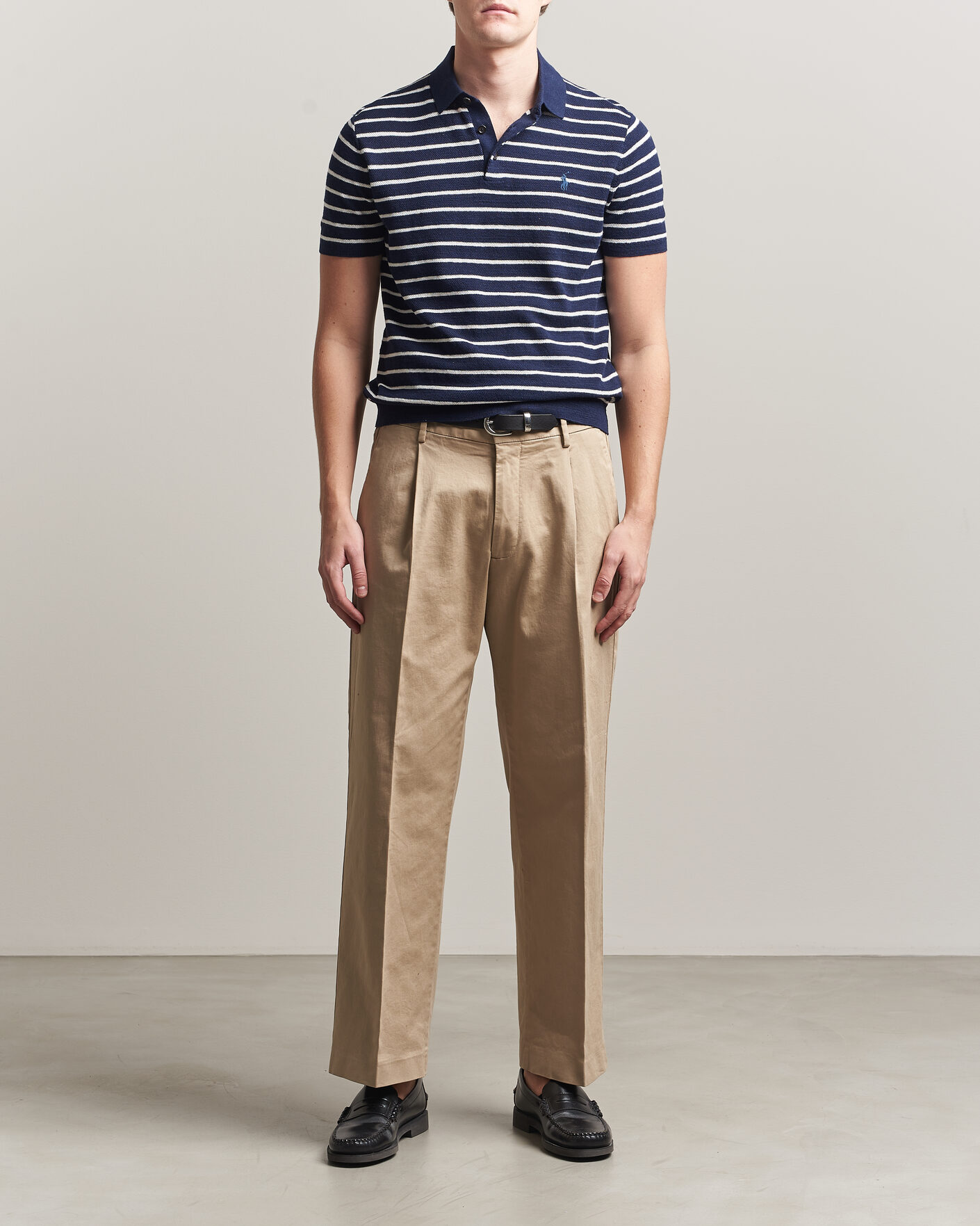 90s〜\"Polo by Ralph Lauren\" Stripe Slacks Polo Ralph Lauren Straight Fit Hudson Pinstripe Pants Navy at