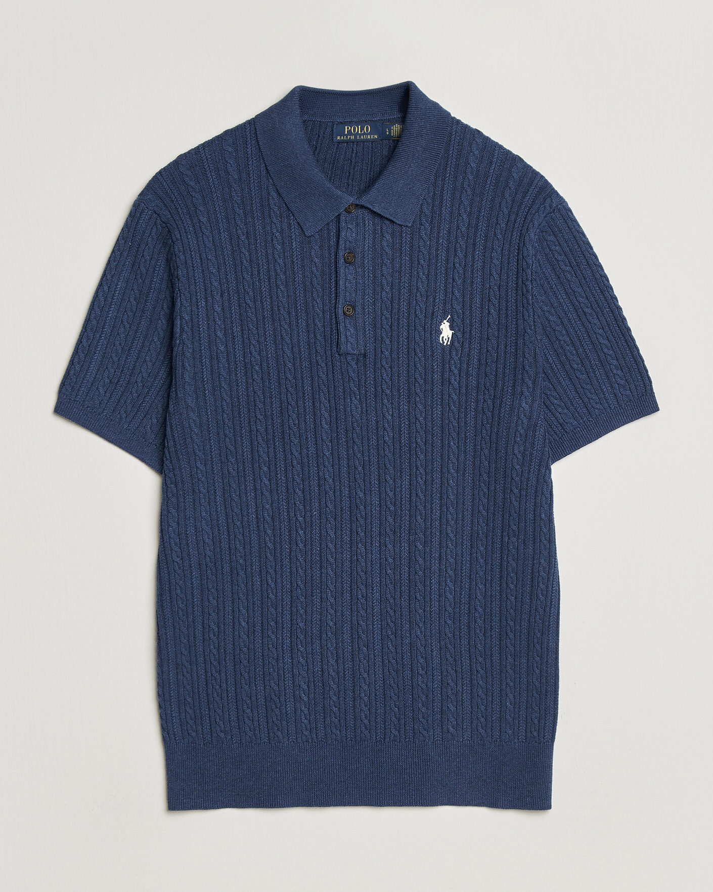 Polo by Ralph Lauren 半袖ニット M Polo Ralph Lauren Cotton Polo Rustic Navy Heather at CareOfCarl.com
