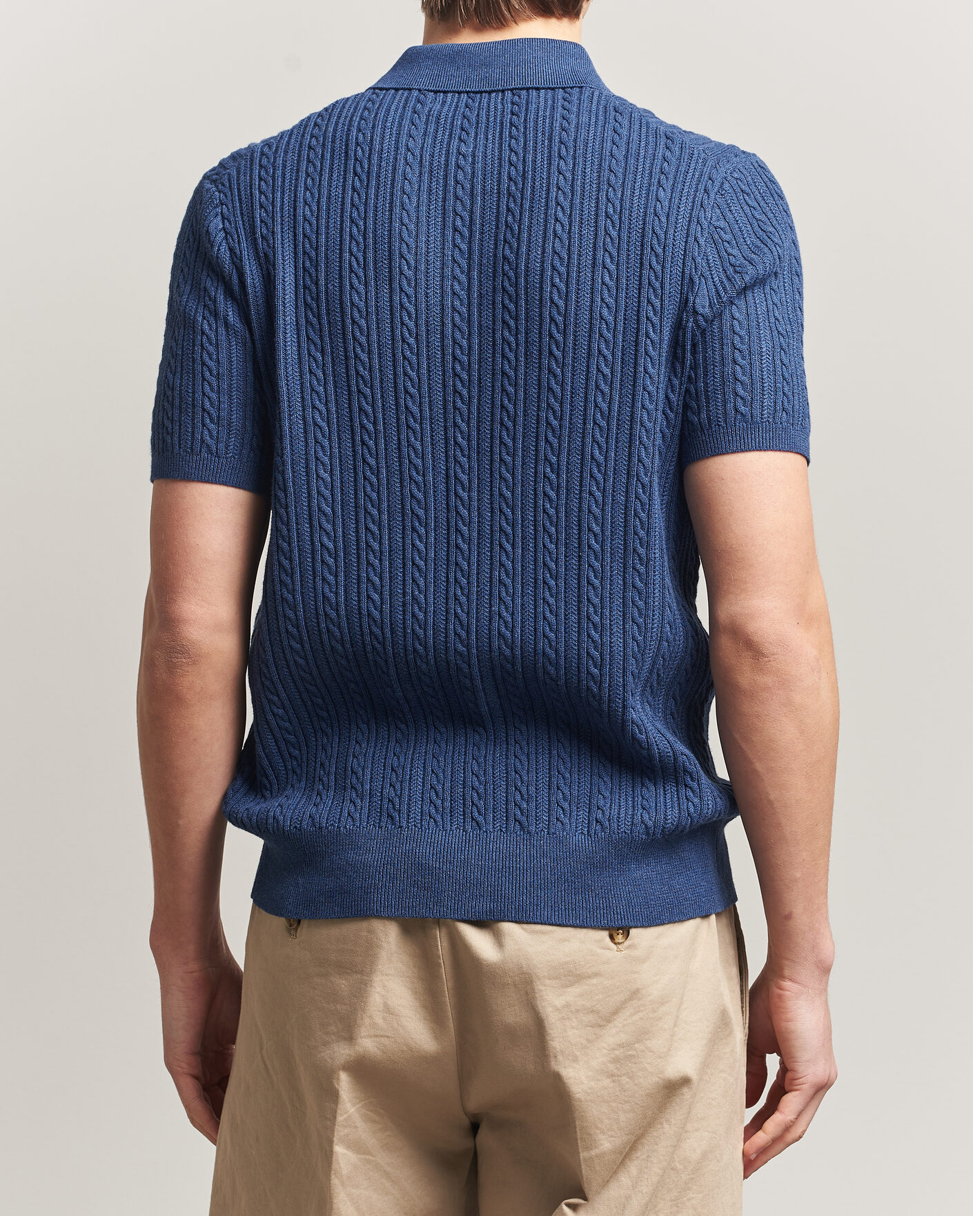 Polo Ralph Lauren Cotton Polo Rustic Navy Heather at CareOfCarl.com