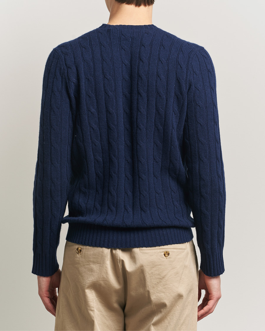 Men | Sweaters & Knitwear | Polo Ralph Lauren | Cashmere Sweater Bright Navy