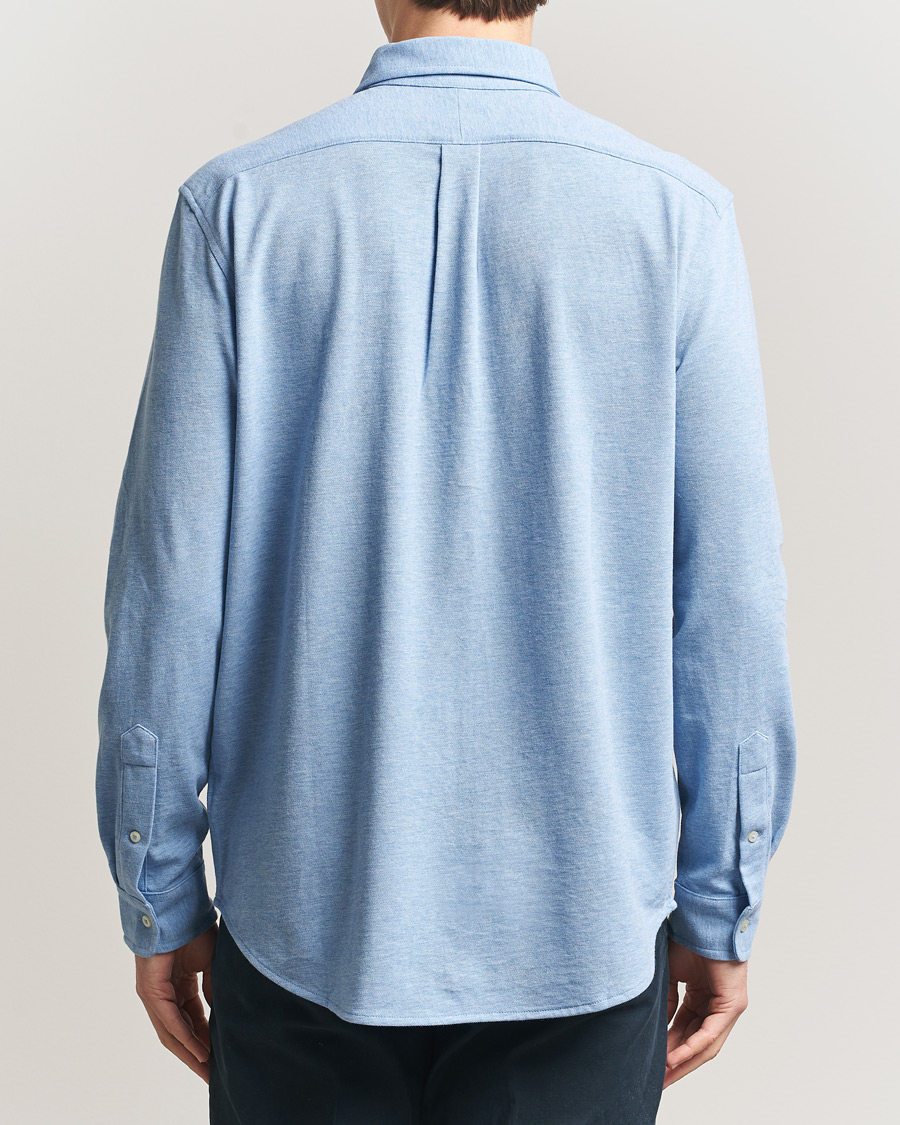 Men | Shirts | Polo Ralph Lauren | Featherweight Mesh Shirt Isle Heather