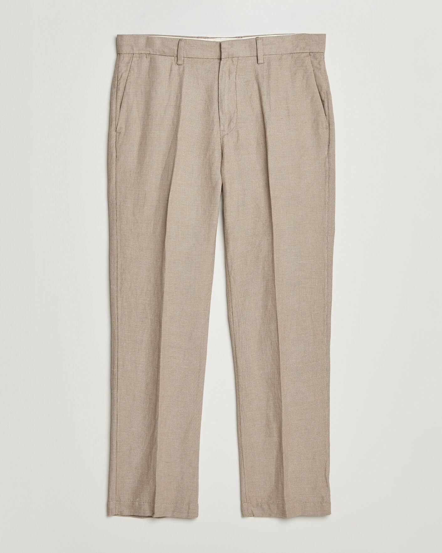 Men | Trousers | Polo Ralph Lauren | Cotton Linen Pants Madison Tan Stone Grey