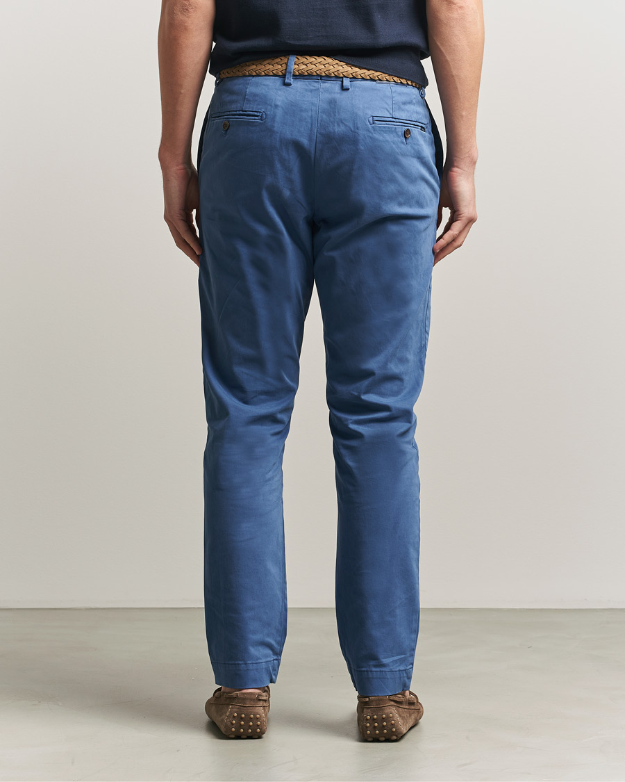 Men | Trousers | Polo Ralph Lauren | Jarrett Satin Chinos Night Navy