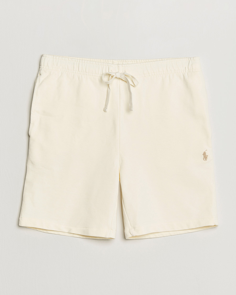 Men | Shorts | Polo Ralph Lauren | Loopback Terry Shorts Clubhouse Cream