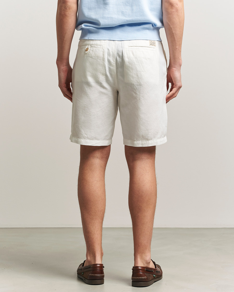 Men | Shorts | Polo Ralph Lauren | Cotton/Linen Shorts Deckwash White