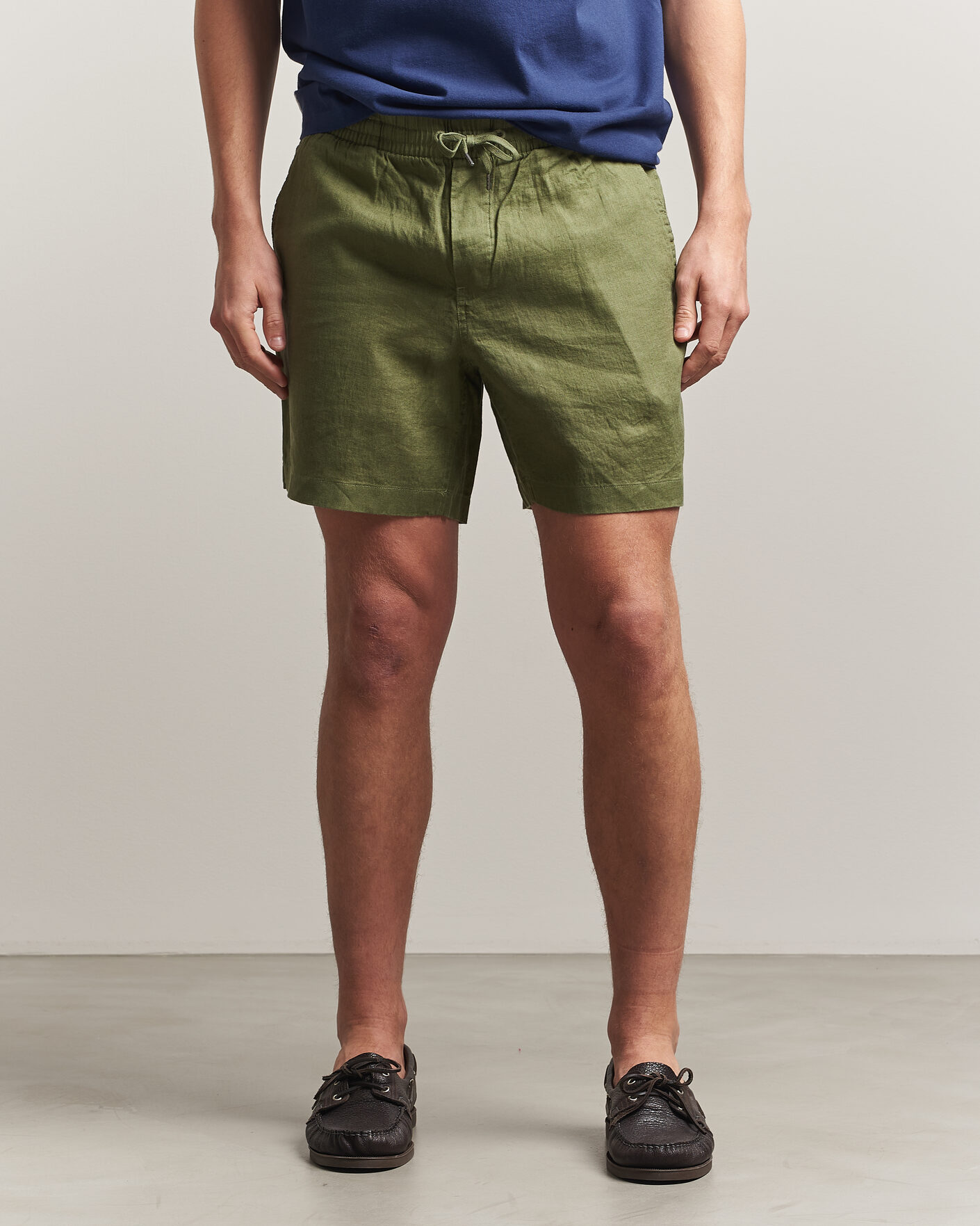 Men | Shorts | Polo Ralph Lauren | Dyed Linen Shorts Garden Trail