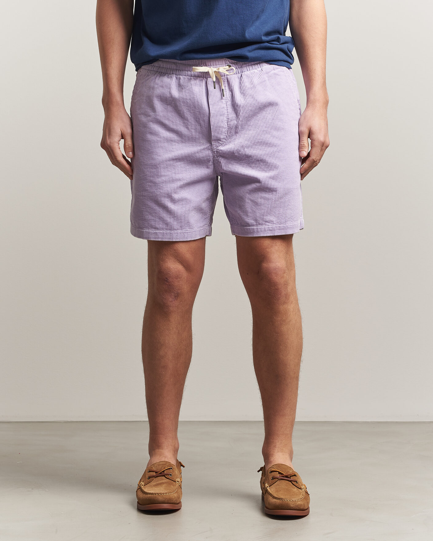 Polo Ralph Lauren Corduroy Shorts Spring Iris at CareOfCarl.com