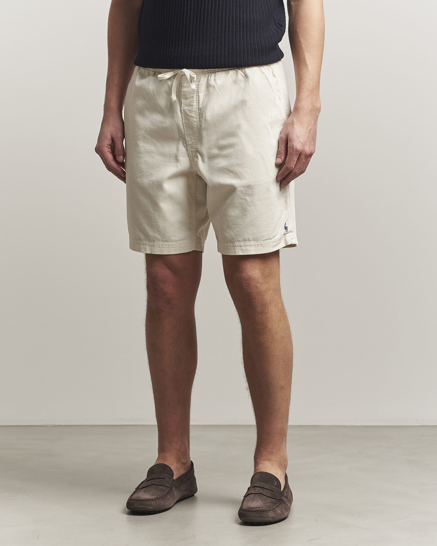 Polo Ralph Lauren Wale Cord Shorts Warm Cream at CareOfCarl.com