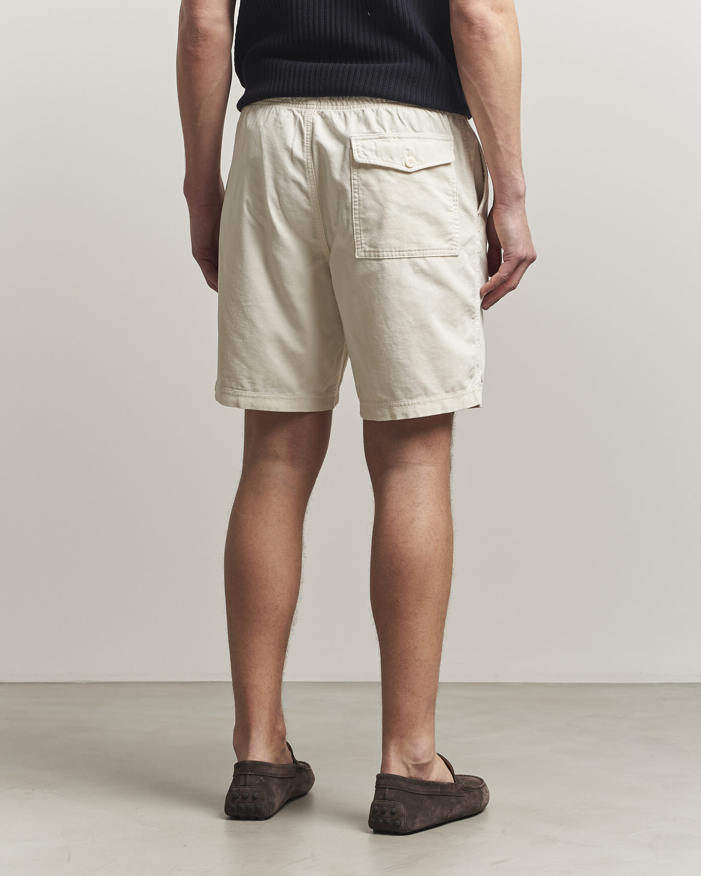 Polo Ralph Lauren Wale Cord Shorts Warm Cream at CareOfCarl.com