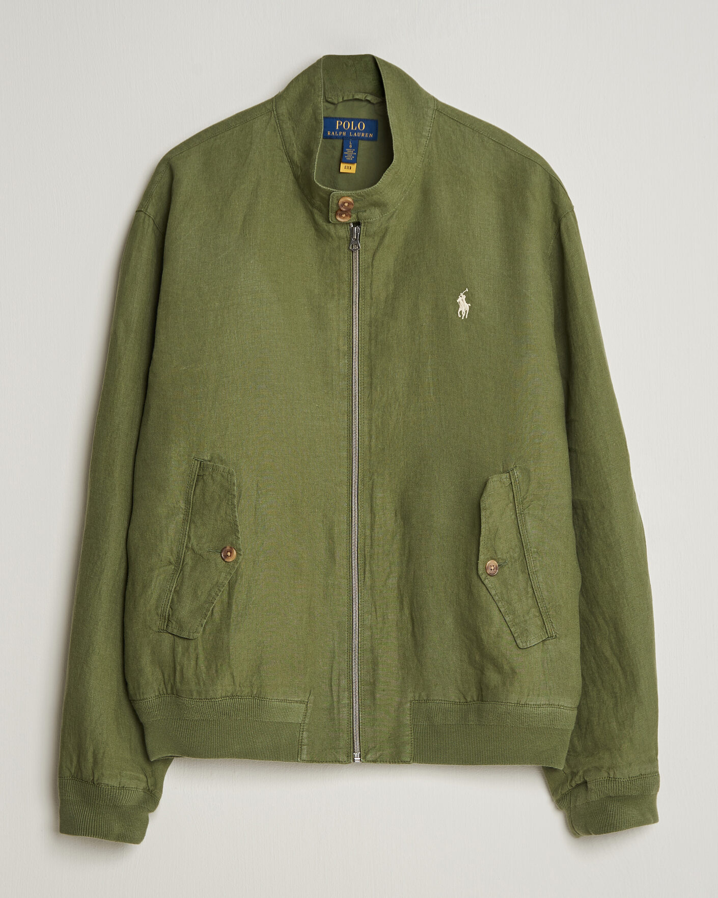 Polo Ralph Lauren Linen Herringbone Windbreaker Garden Trail at