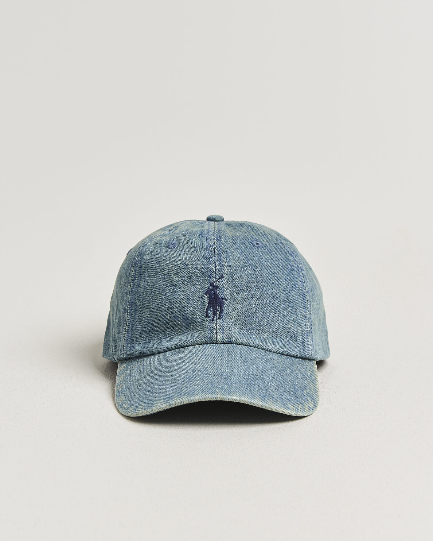 Men | Hats & Caps | Polo Ralph Lauren | Denim Cap Light Wash