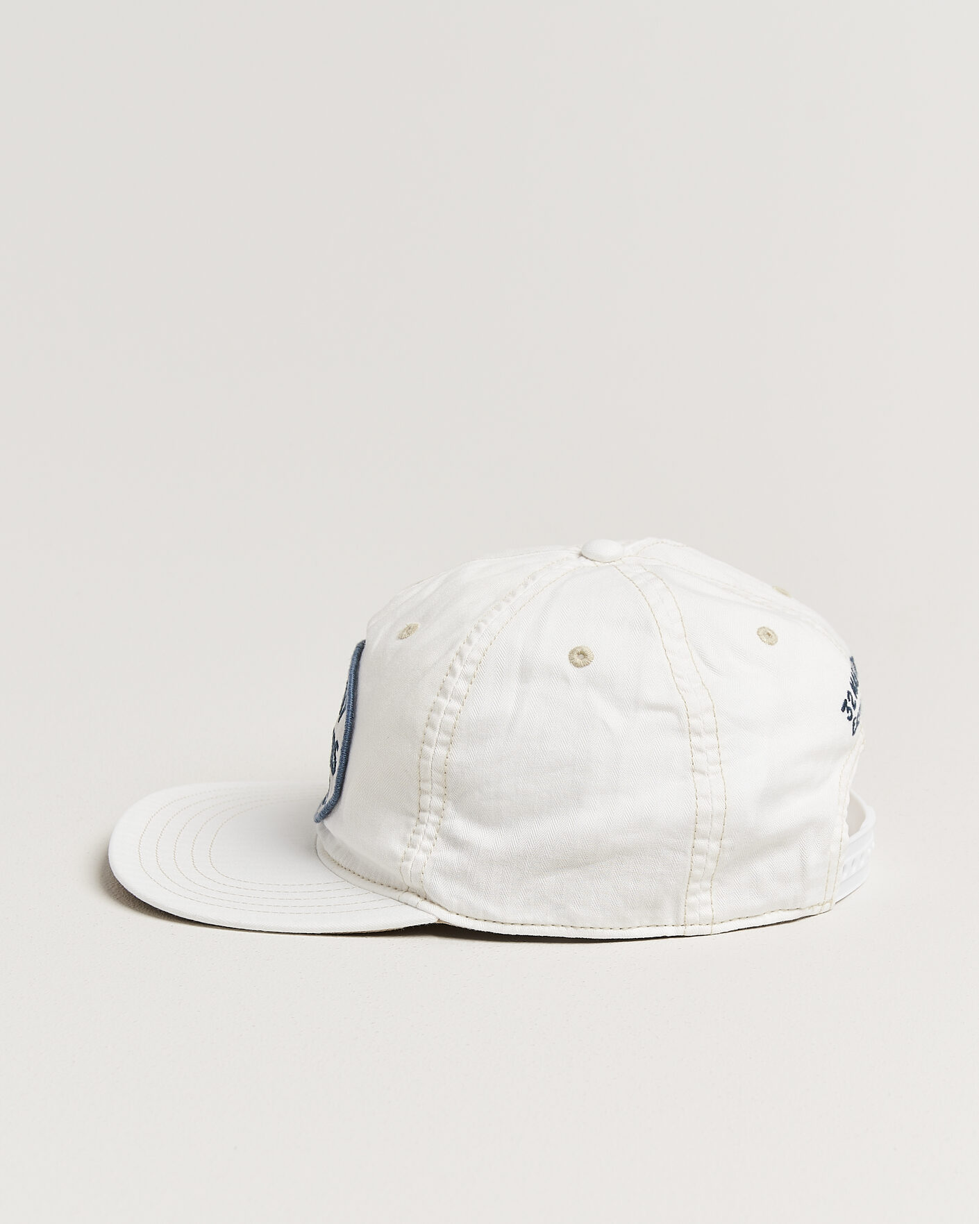 Men | Hats & Caps | Polo Ralph Lauren | Cotton Herringbone Cap White