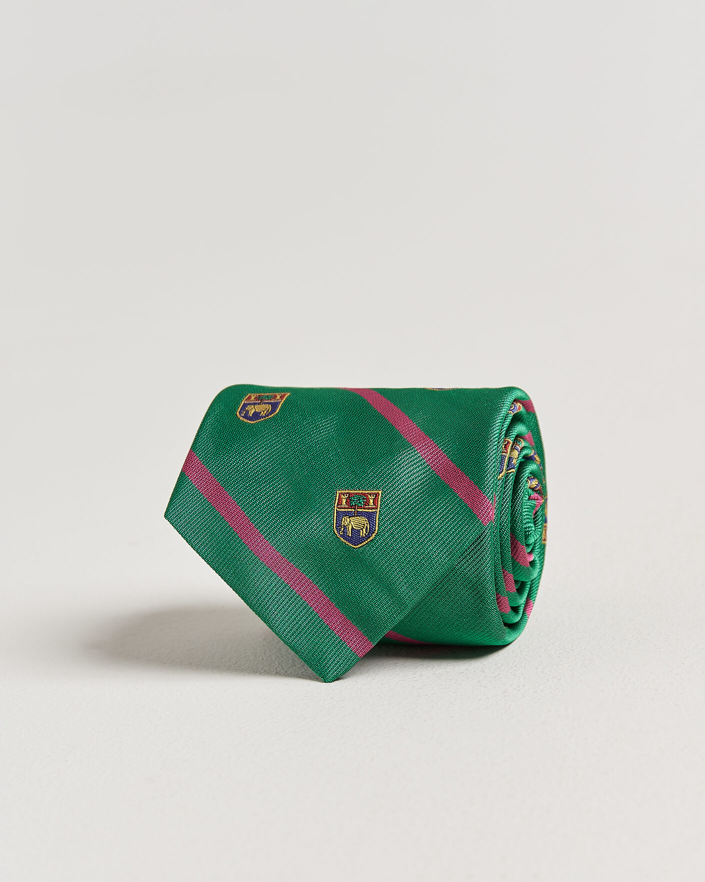 Polo Ralph Lauren Elephant Palm Club Tie Green at CareOfCarl.com