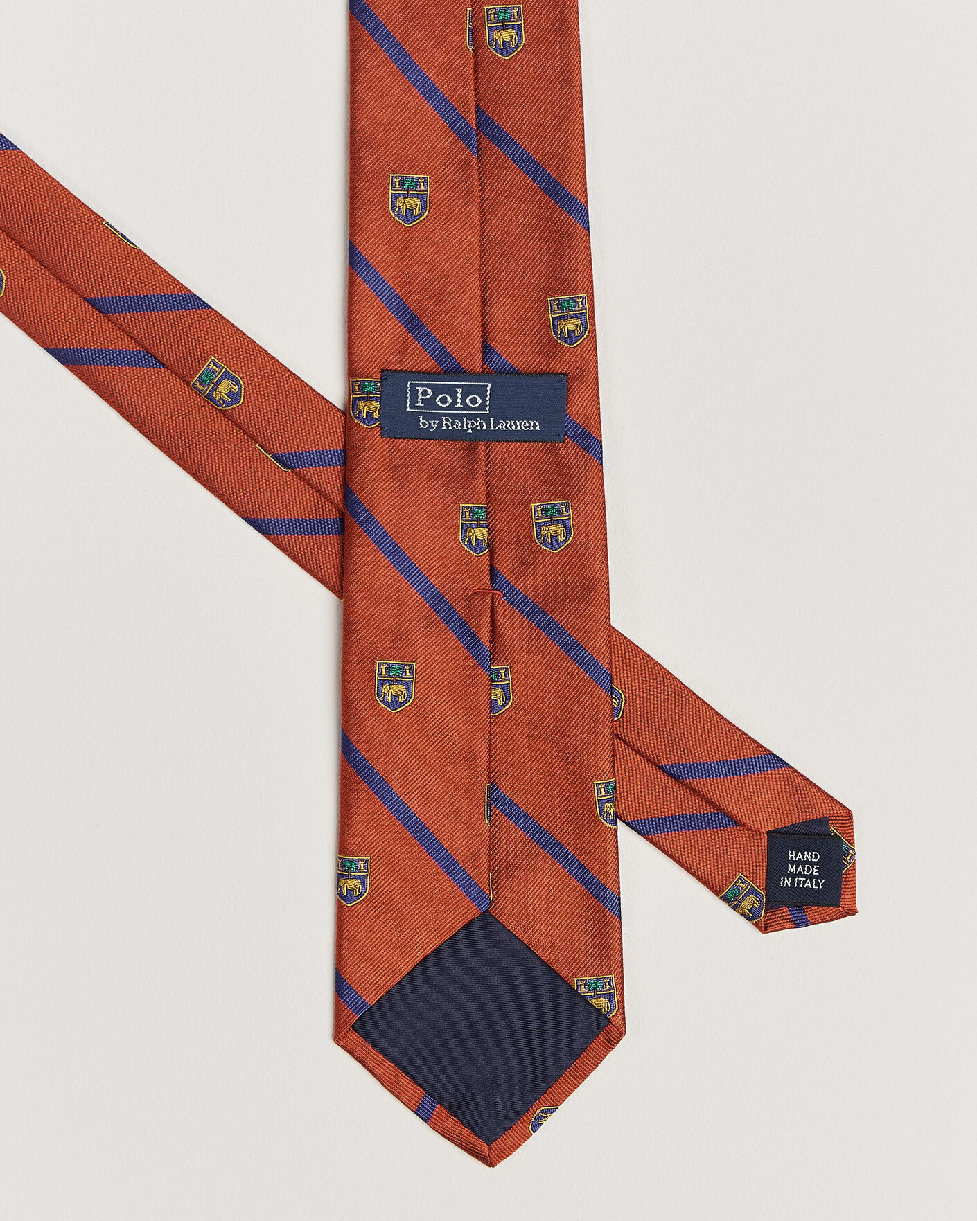 Men | Ties | Polo Ralph Lauren | Elephant Palm Club Tie Orange