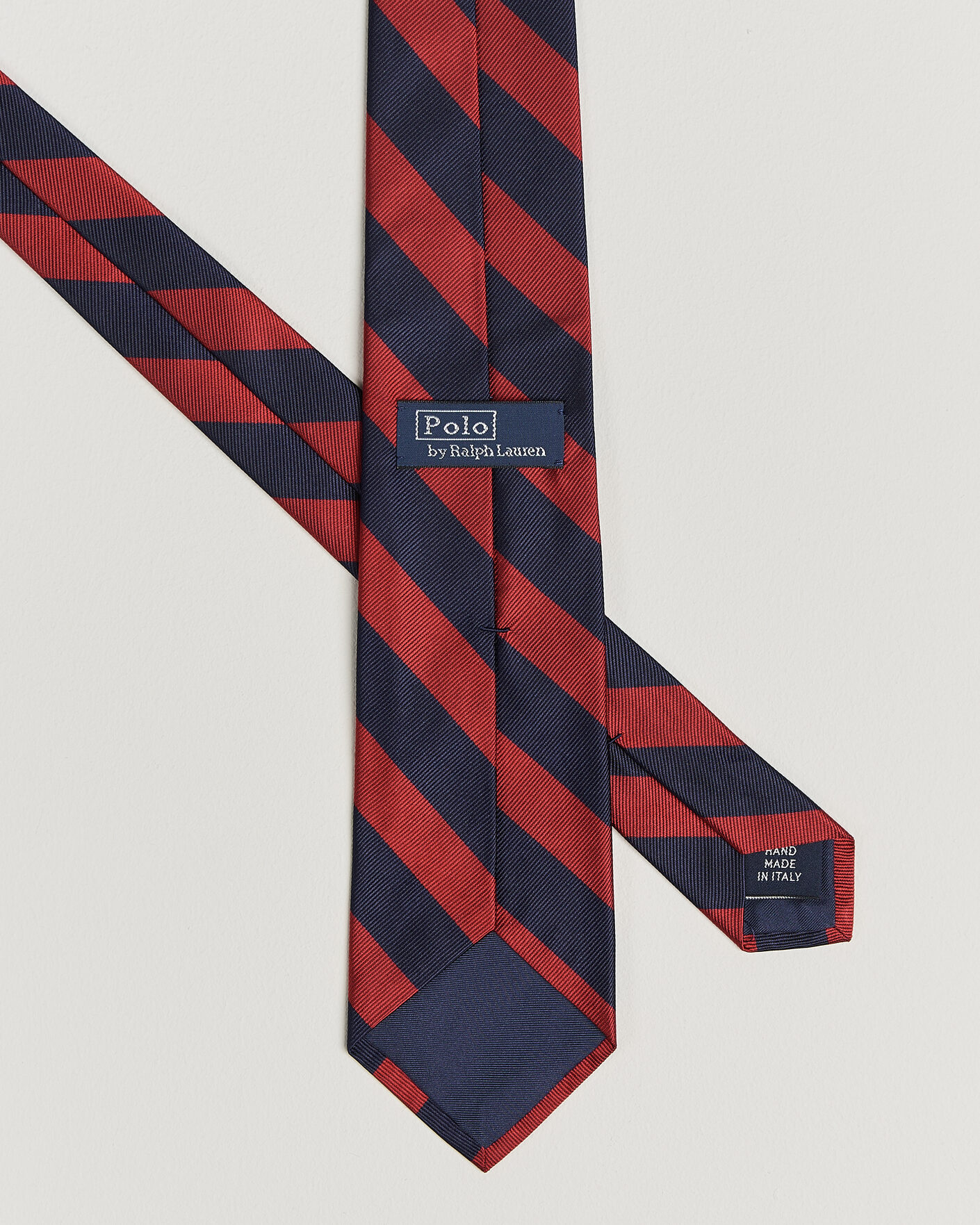 Men | Ties | Polo Ralph Lauren | Striped Club Tie Navy/Red