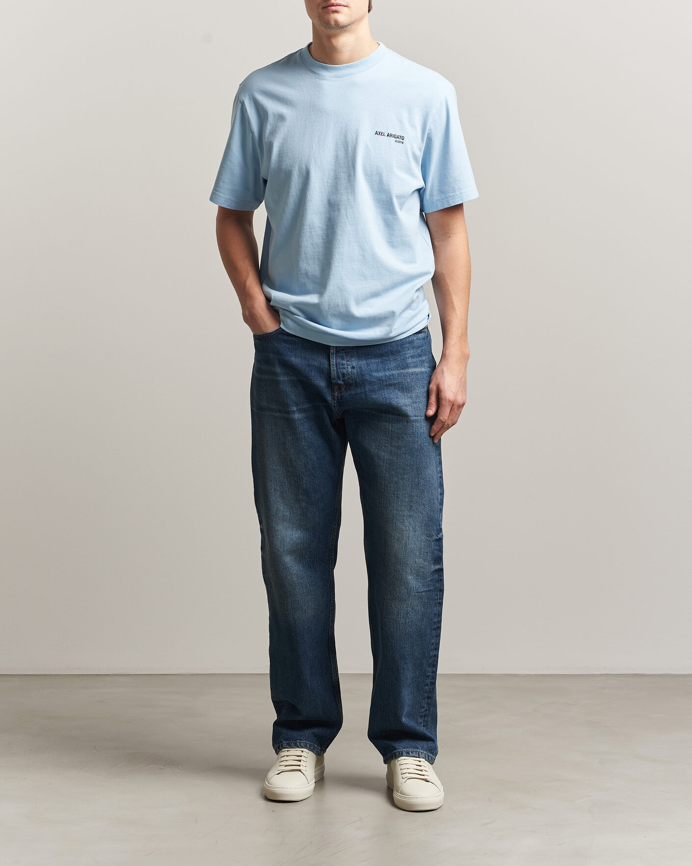 Men | T-Shirts | Axel Arigato | Legacy T-Shirt Powder Blue