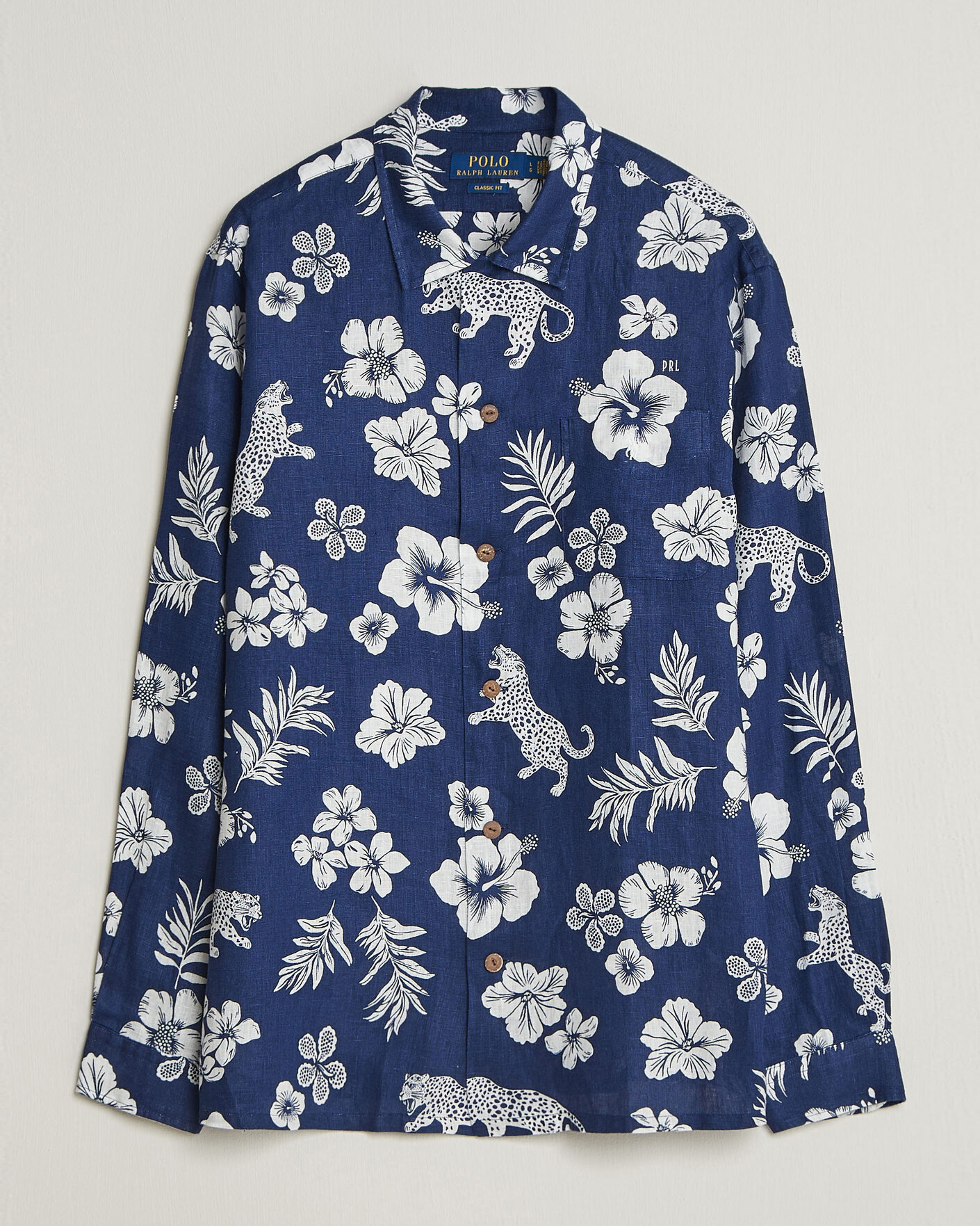 Polo Ralph Lauren Jaguar Camp Shirt Tropical at CareOfCarl.com