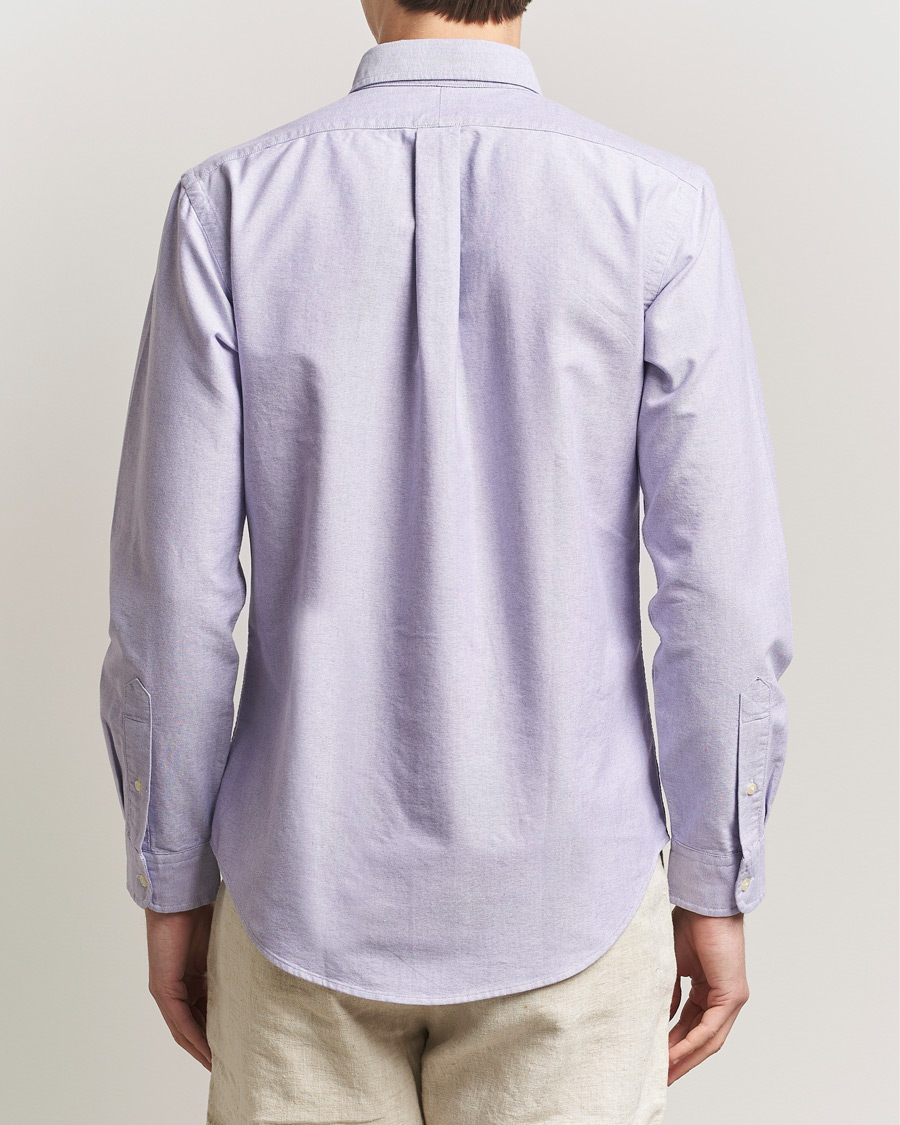 Men | Shirts | Polo Ralph Lauren | Custom Fit Oxford Shirt Tissel Purple
